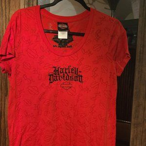 Ladies Harley Davidson shirt size XL